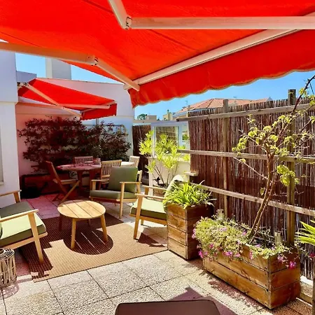 Centre - Roof - Terrasse - Climatisation アパート *