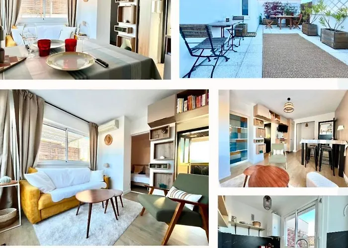 Centre - Roof - Terrasse - Climatisation Apartamento