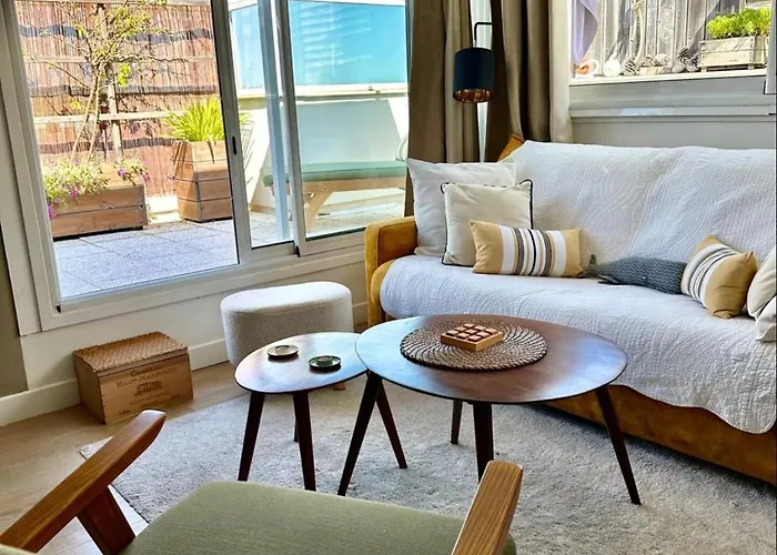 Centre - Roof - Terrasse - Climatisation Arcachón